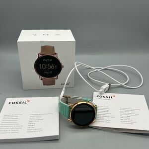 Fossil Q Wander Gen 2 Smart Watch 45mm (FTW2102)(DW2b) Rose Gold